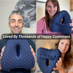 Memory Cotton Leg Pillow Hollow Heart Pregnancy Side Sleeper Sciatica Orthopedic Sciatica Back Hip Relief Pillow For Bed, Sofa jWake