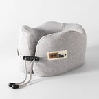 Jwake Spine Memory Foam Neck Pillow - Silk Feeling Ergonomic Cushion for Cervical Support jWake