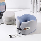 Jwake Spine Memory Foam Neck Pillow - Silk Feeling Ergonomic Cushion for Cervical Support jWake