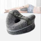 Memory Cotton Leg Pillow Hollow Heart Pregnancy Side Sleeper Sciatica Orthopedic Sciatica Back Hip Relief Pillow For Bed, Sofa jWake